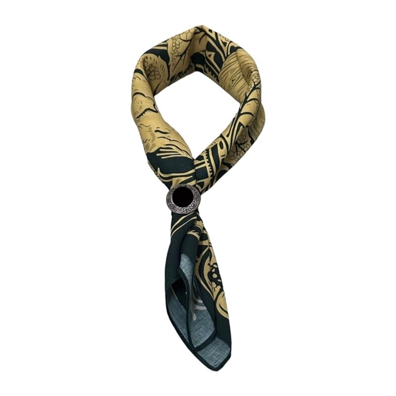 Fashion Versatiles Square Head Scarf Outdoor Sports Colorful Handkerchief for Men and Women