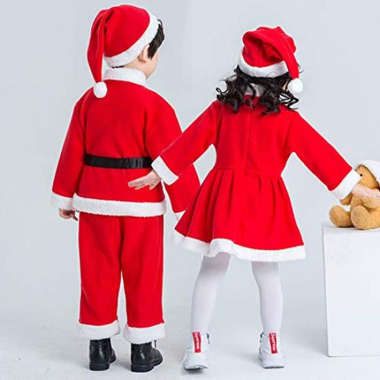 GALSANG Kids Baby Santa Santa Santa Outfit for Girls and Cute Christmas Costume with Sizes and 150 Santa, Costume, Children's Costume, Cosplay, Boys,