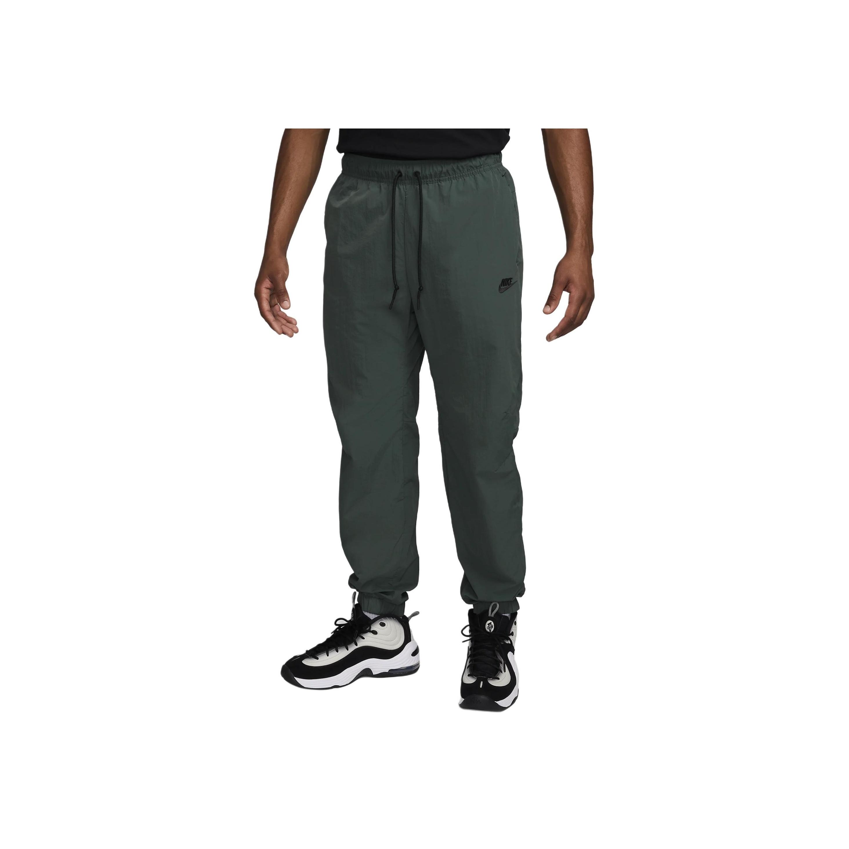 

Nike Tech Soft Comfortable Waterproof UV Knitted Sports Bottoms Men Bottoms Vintage-Green Black FZ0758-338 S