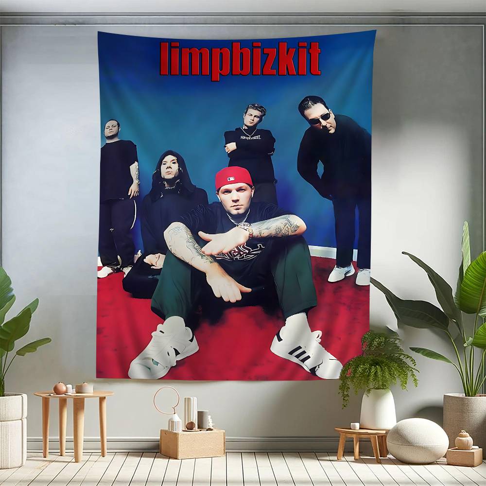 Arazzo Cartoon Limp Bizkit Arte Fantascienza Stanza Arredamento Casa Appeso a Parete Fogli