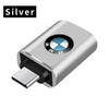XSHTP1 New Car Type-C To USB Interface Mini Converter Charging Adapter logo For BMW X1 X2 X3 X5 X4 X6 X7 G30 G20 G32 G11 G12 F40 F30 F2