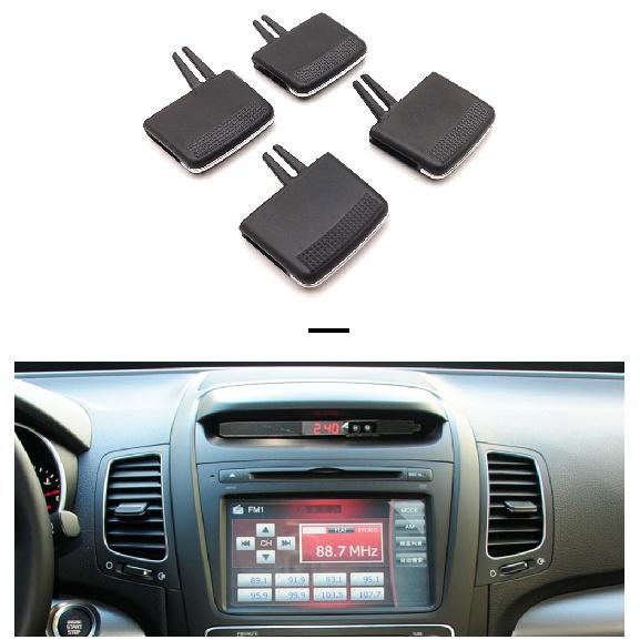 Car Front Air Conditioning AC Vent Outlet Tab Leaf Adjust Clip Repair Kit for Kia Sorento Heat Shields 2