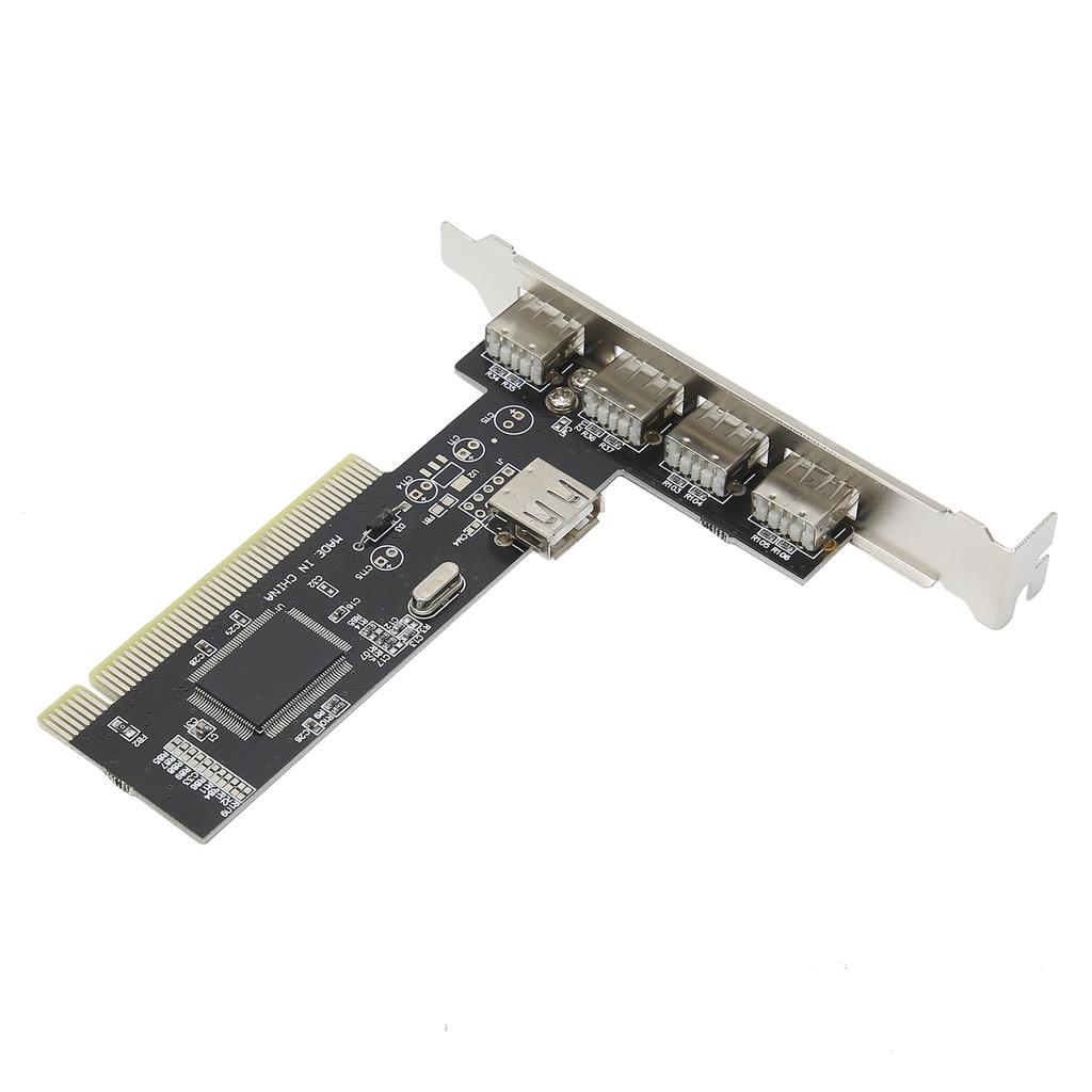PCI Expansion Card To 4 Port USB2.0 Hub Adapter HighSpeed Converter Universal PC Accessories