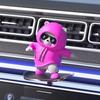 Interesting Car Interior Decoration Mini Cute Cartoon Skateboard Bear Central Control Screen Sliding Creative Car Ornaments