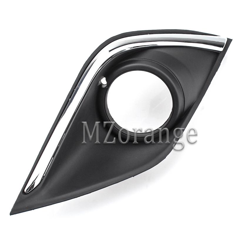 Fog Light Covers for Mitsubishi Outlander 2015 2016 2017 2018 Fog Lamp Chrome Bezel Foglight Hoods Grille Frame Car Accessories