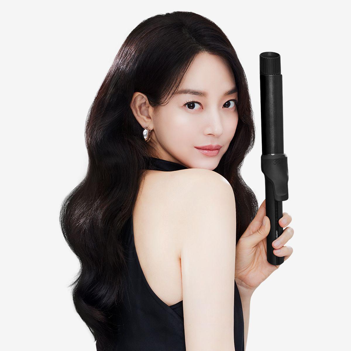 GP628AM Glam Muse Curling Iron 32mm Pure Black