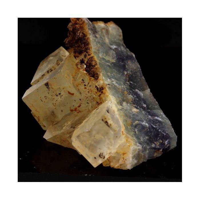 Fluorite + Quartz 127.7 carats