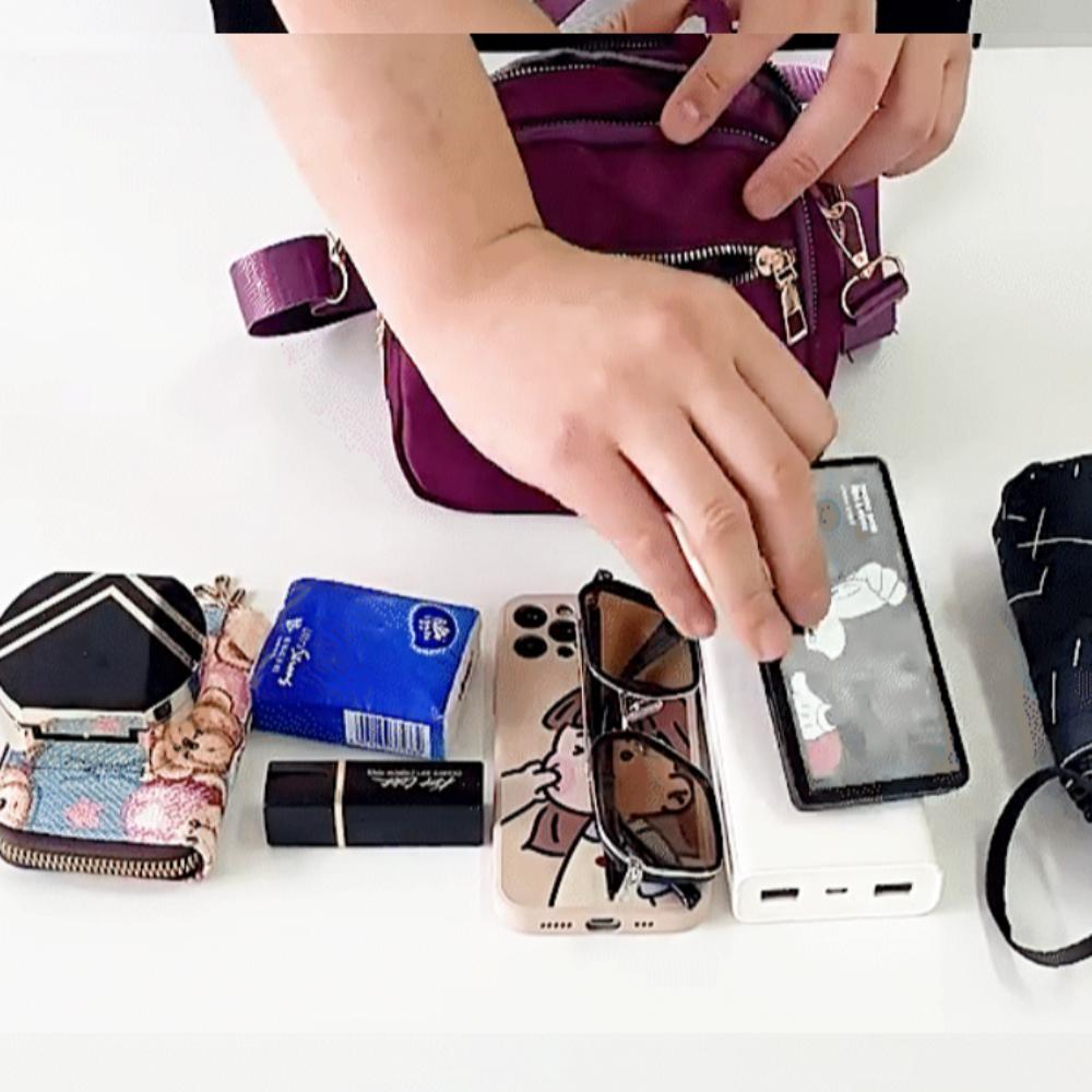 Travel Outing Waterproof Mini Tote Cross Bag Tambourine Shell Bag Women/Student Bag Promotional Print Gift