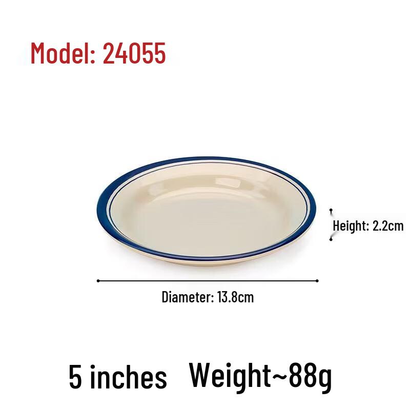 

Nordic Melamine Rectangular Hotpot Serving Plates, 10-Pack