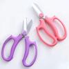 1Pc Classic Style Stainless Steel Garden Scissors, Wide Blade, Manual, No Power Needed, for Floral Arrangements and Pruning - Home Gardening Tool