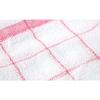 Kitchen Cloths, Kitchen Towels, Checkered Dishcloths, Hand Towels, 100% Cotton, Absorbent, 4 Colors (Blue, Green, Yellow, Pink), 6 of Each