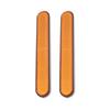 1Pair Motorcycle Long Oval Reflector Front Fork Reflective Sticker Warning Sign Front And Rear Mudguard Reflectors Car Accessory