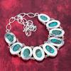 Blue Turquoise Handmade Gemstone Necklace, 925 Solid Sterling Silver Antique Jewelry Necklace, For Engagement Gift