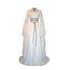 Abito da Strega Rinascimentale di Halloween per Donna Abito Gotico Vittoriano Manica Lunga a Campana Costume Medievale per Festa di Halloween Cosplay