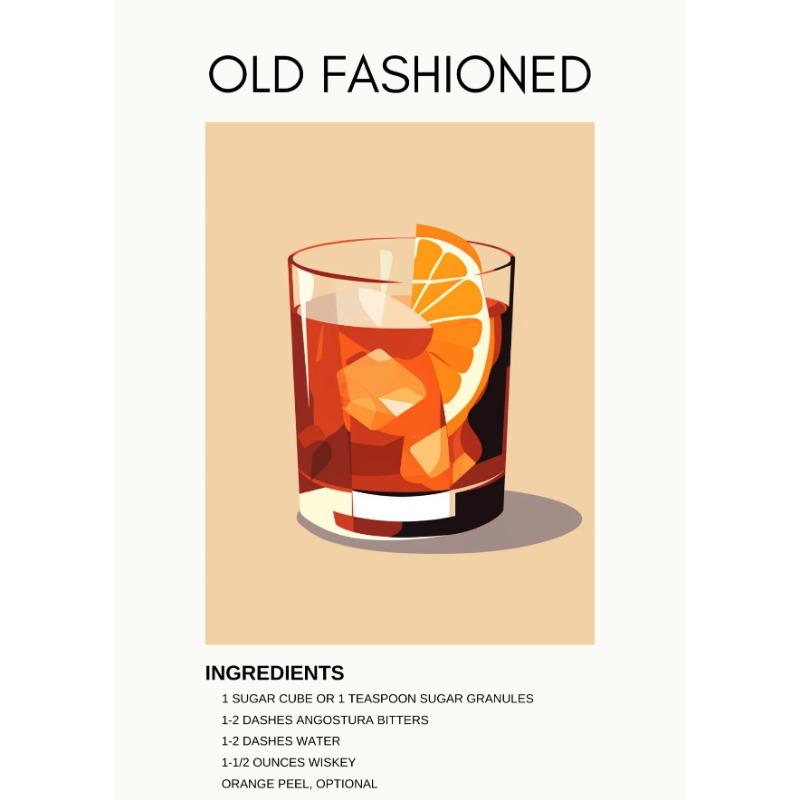 

Минималистичные плакаты с классическими коктейлями Мохито Пина Колада Принты Печать на холсте Современная настенная картина для бара клуба домашнего декора 21cm×30cm NoFrame