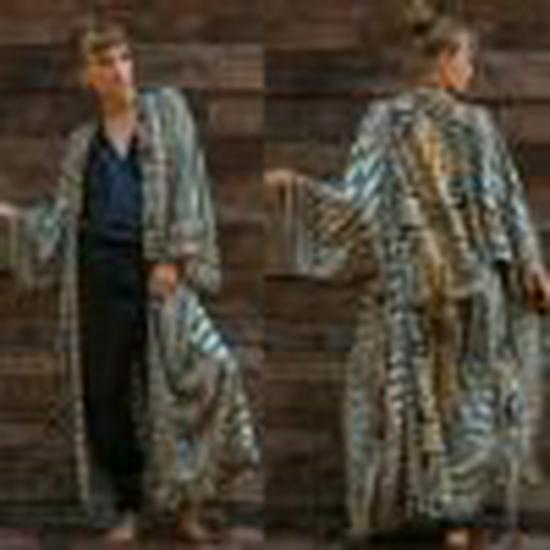 Bohemian Beach Holiday Sun Protection Cardigan - MP-628