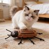 Durable Cat Toy Plush Cockroach Chew Interactive Catnip Self Play Realistic Shaped Felt for Indoor Cats Kittens Hunting Instinct
