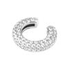 [S925] Donut Ear Cuff (Silver)
