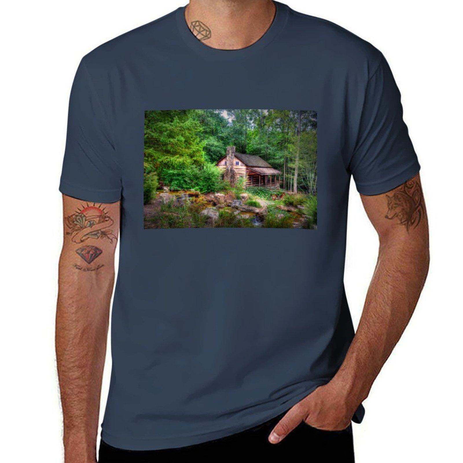 Cabin in the Woods TShirt Holiday Lightweight TShirt S