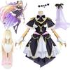 Star Detective Precure! Moriya Ruruka Mori Aruruka Cosplay Costume Veil Wig Yami Kawaii Lolita Battle Dress Halloween Jirai Kei