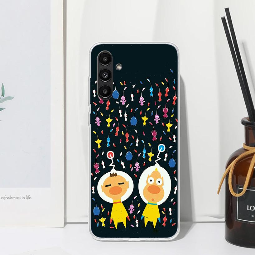 Game P-PikminS 4 Phone Case For Samsung Galaxy A17 A37 A57 A16 A26 A36 A56 A15 A25 A35 A55 A14 A24 A34 A54 A13 A23 A33 A53 A07 G