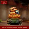 ZISIZ Golden Toad Office Wealth Ornament