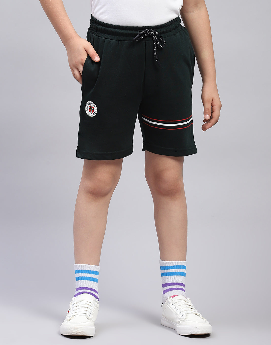 Monte Carlo Boy Bermuda 7-8 Years зелёный