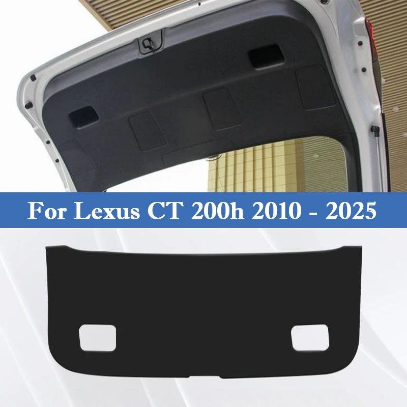 Dla Lexus CT 200h 2010-2026 Samochodowa Mata Ochronna na Klapę Bagażnika Anti Kick Pad Wykładzina Bagażnika Ochronna przed Zarysowaniami na Klapę Tylną Naklejka Dekoracyjna Wnętrza