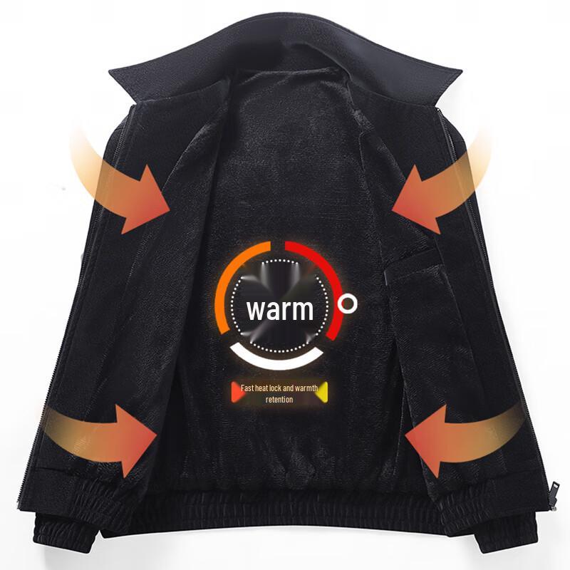 VANCAMEL Men's Autumn/Winter Multi-Pocket Workwear Jacket