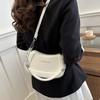 Chic Pu Leather Shoulder Bag New Design Vintage Style For Street Fashion