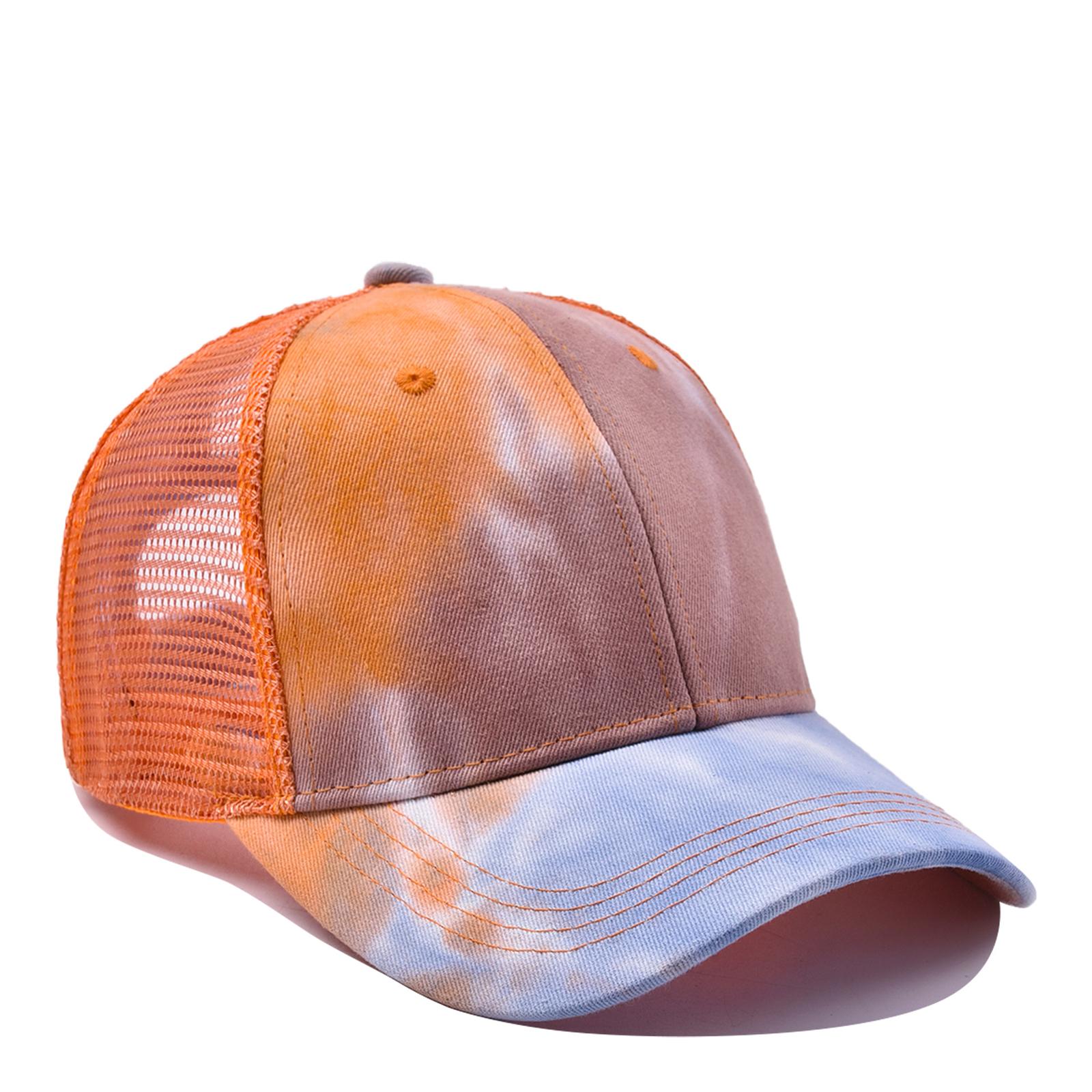 

Women Fashionable Baseball Hat Squeaky for Girls Women Teenagers Decorative Adjustable Mesh Modern оранжевый/синий