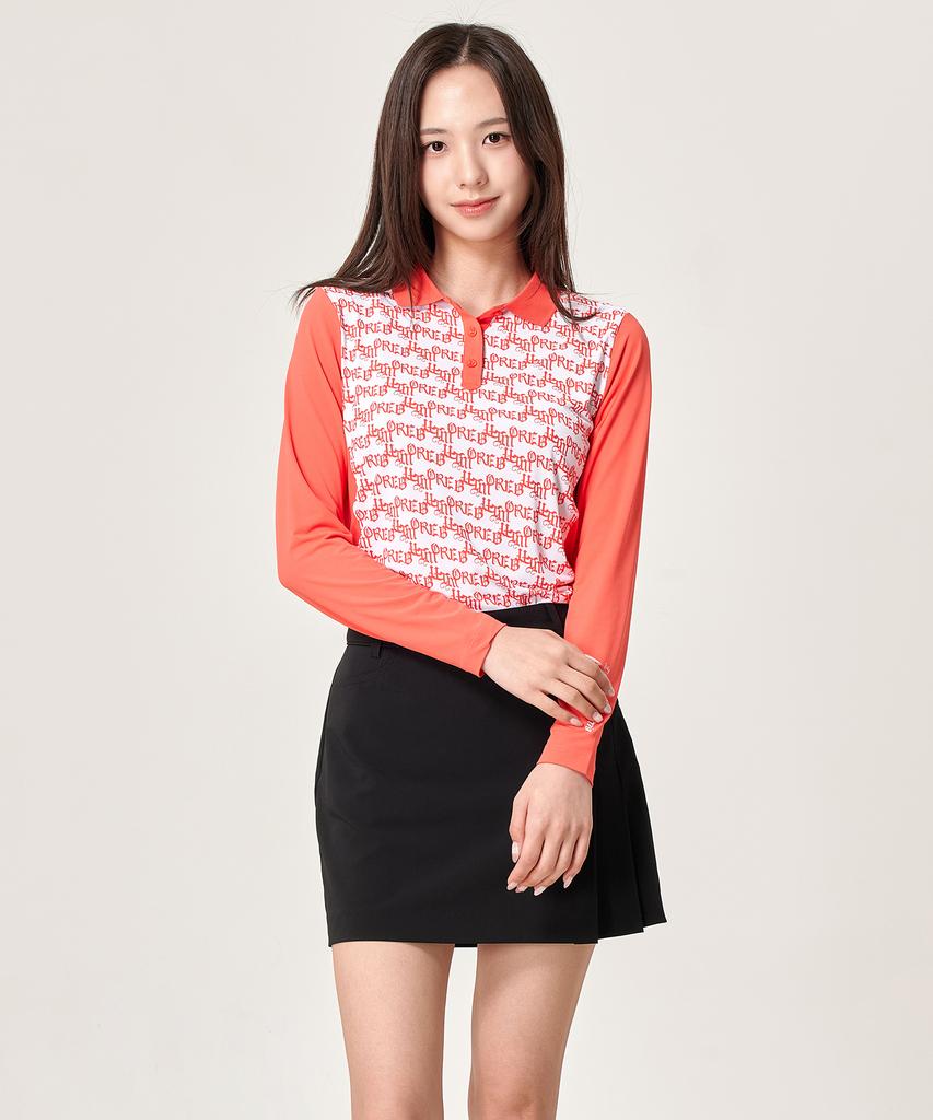 BILTMORE Women'S Golf Sleeve Cooling Logo Print T-Shirt
