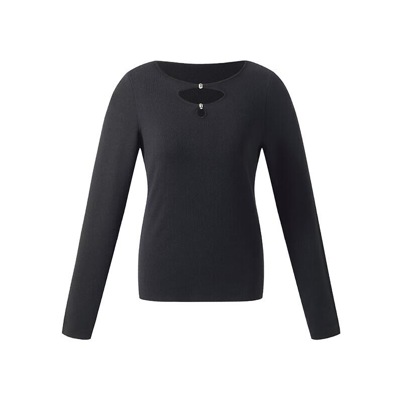 GOELIA Women's Tencel Hollow-out Knit Sweater