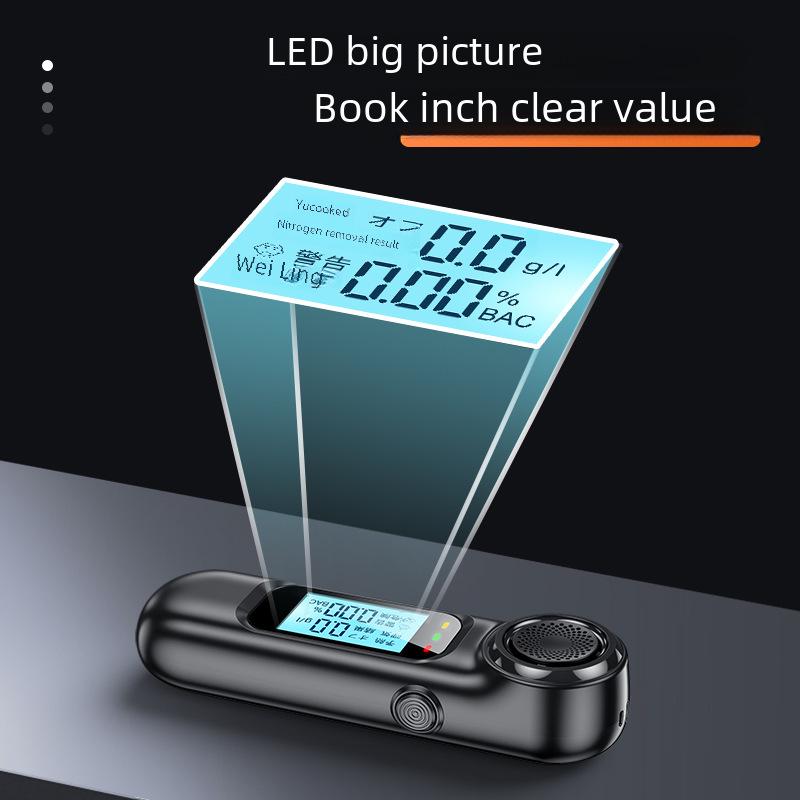 High-Precision Alcohol Breathalyzer for Drunk Driving Detection