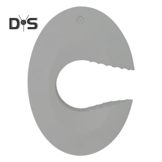 

1/2 шт. Универсальный дверной стопор, силиконовый, дверной ограничитель, простая установка, легко чистить, защита от захлопывания двери ребенком 1pc серый