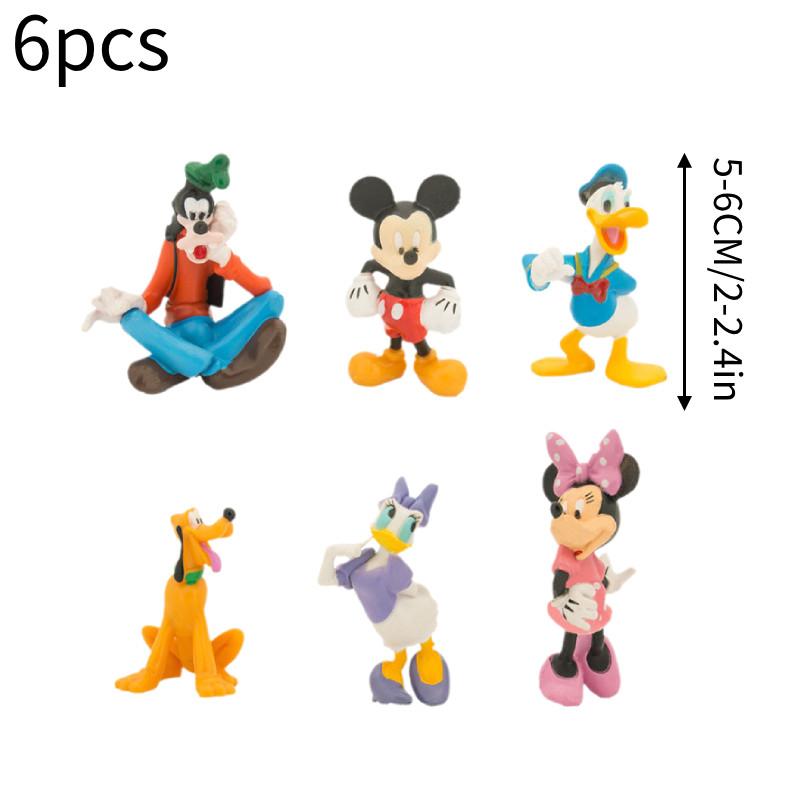 Классический набор фигурок Микки Мауса из Клуба Микки Мауса Диснея для украшения детского торта и подарка