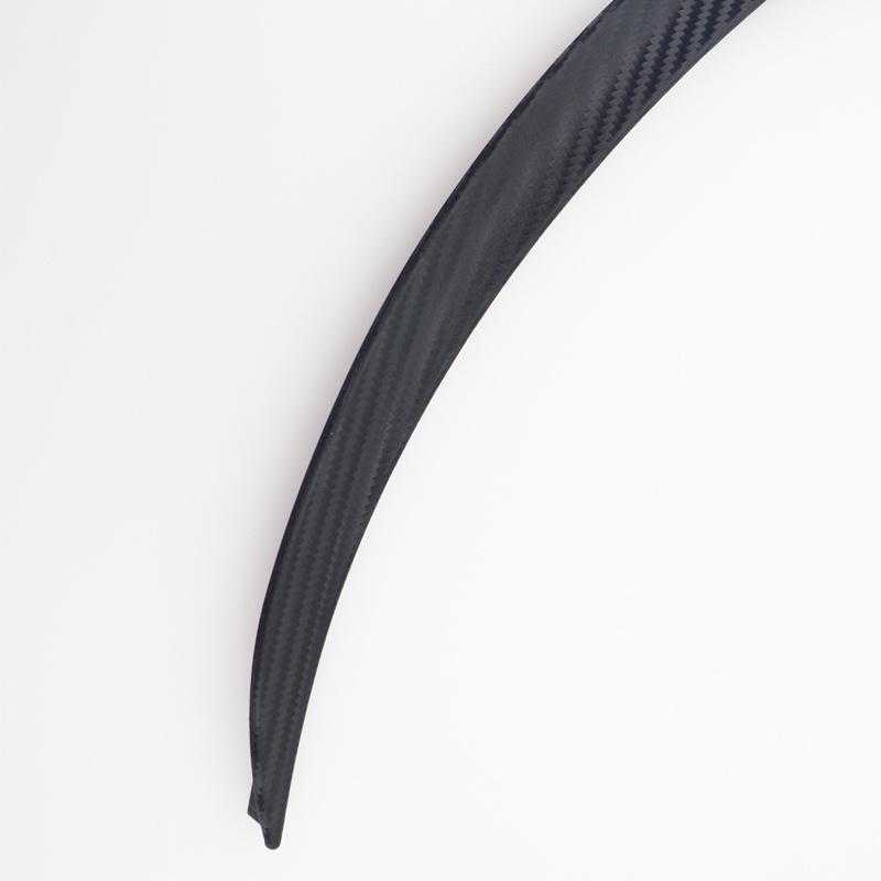 Anti-Kratz-Universal-Auto-LKW-Schwarz-Karbonfaser-Karosseriesatz, Verkleidung, Kotflügelverbreiterung, Gummirad, Augenbraue, Anti-Kratz-Streifen, Lippenaufkleber