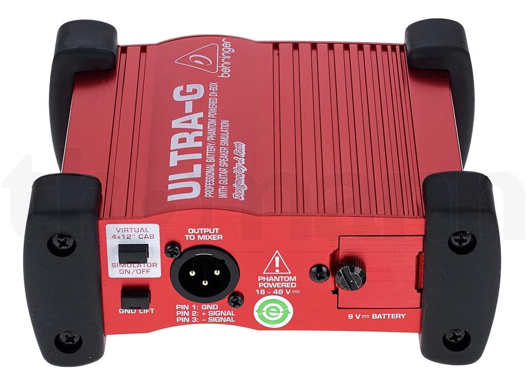 Behringer Active DI Box Red Phantom GI100