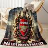 Arsenal Blanket Soft Warm Cozy Perfect for Bed Chair Office Chair All-Season Use Modern Style Best Holiday Gift for Friends Family