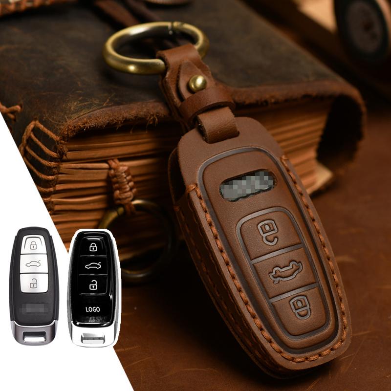 

Подходит для 18 чехлов для ключей A6L 17 A7/A8L Автомобиль A4L/A5/Q5L/Q7 Кожаная специальная сумка