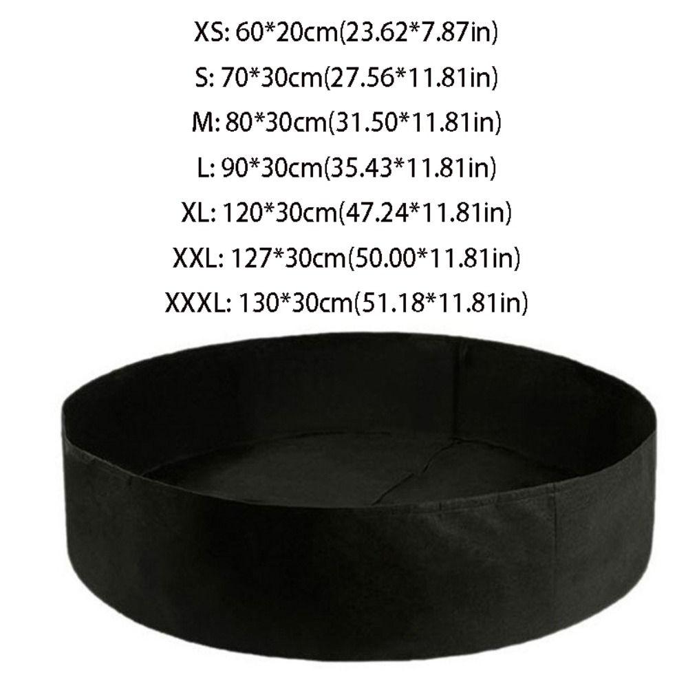 Strapazierfähiger Wachstumsbeutel Runder Pflanzbeutel Haushaltsbedarf Pflanzeimer Gemüse