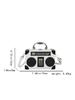 Women's Creative Radio Style Crossbody Bag - Trendy Small Square Phone Bag