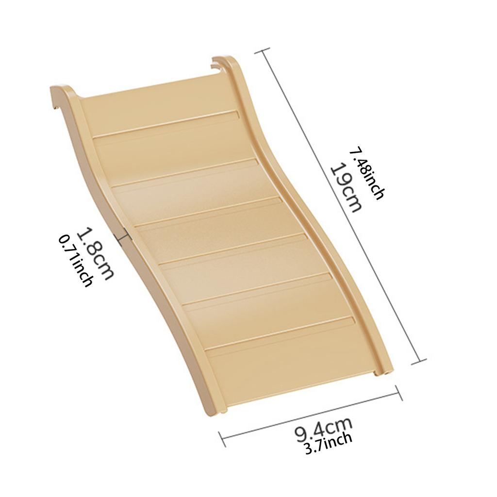 Hamster Climbing Ladder Pet Bendy Bridge Cage Accessories for Hedgehog Gerbils Mouse Climbing Ramp Small Animal Supplies