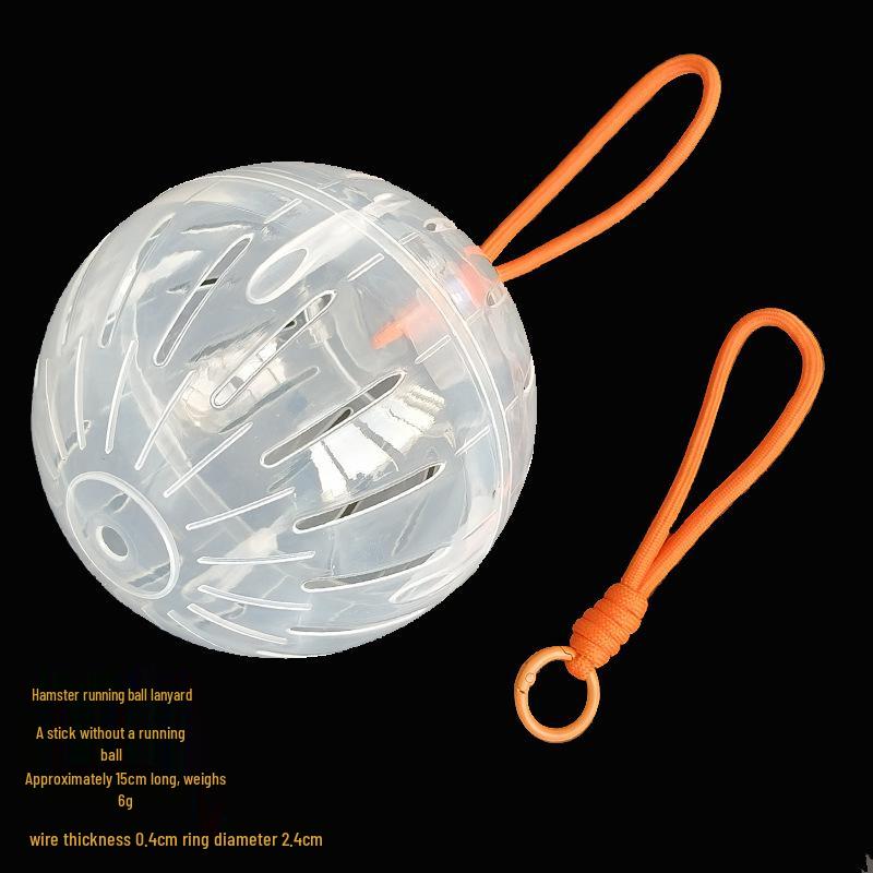 Buntes Laufrad für Hamster aus Kristallglas – transparentes Rollenspielzeug für kleine Haustiere