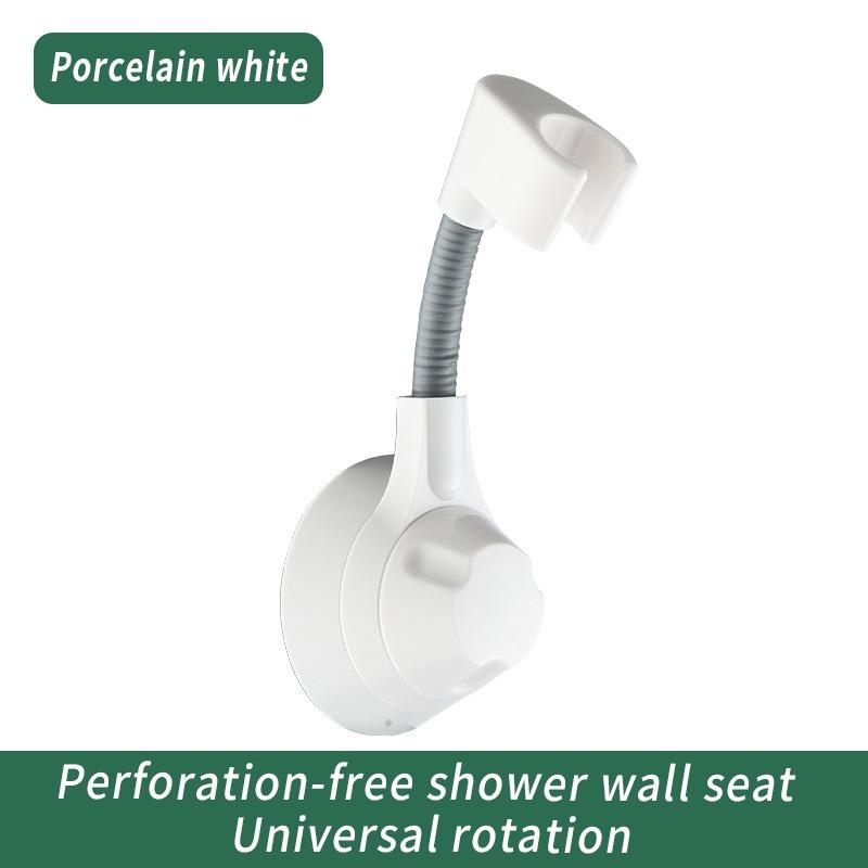 Rotation Suction Cup Shower Holder Multi-Direction Adjustment Shower Head Base Bathroom Nail Free Bracket Shower Accessories