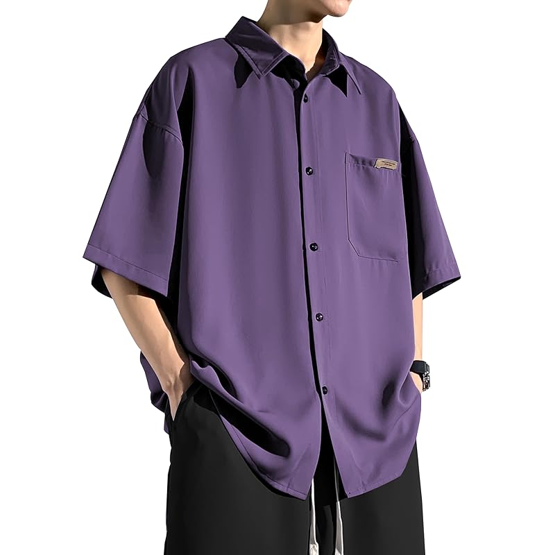 

[Metakey] t-shirt men s short sleeve summer clothes big size tops casual Relaxing simple fashionable cool light soft comfortable Popularity Plain
