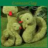 Adorable Stevie Snake Plush Toy Soft Green Comforting Cuddle Buddy