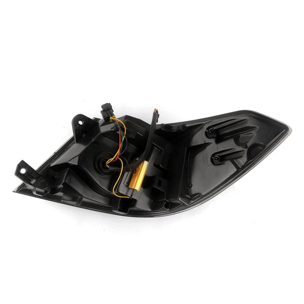 Tenth Generation Accord 18-22 Modified LED Dragon Scale Taillight with Flowing Turn Signal