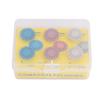 6pcs/set 3 Colors Mixed Dental Composite Resin Polishing Disc Kit Spiral   Brush Burs