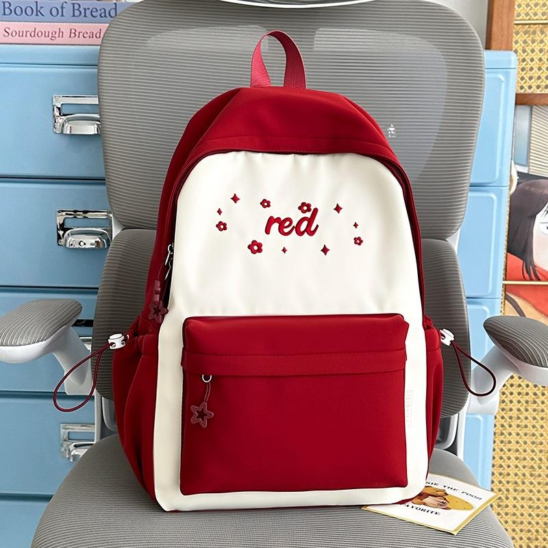 Schoolbag Backpack for Women 1011 New Korean Version Ins College Wind Energy Schoolbag Advanced Sense Junior and High School Students Cute Backpack
